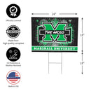 Marshall University Yard Sign, Patriotic