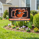 Baltimore Orioles Yard Sign, Patriotic
