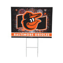 Baltimore Orioles Yard Sign, Patriotic