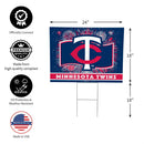 Minnesota Twins Yard Sign, Patriotic