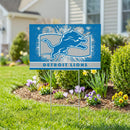 Detroit Lions Yard Sign, Patriotic
