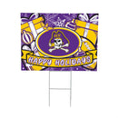 East Carolina University Yard Sign, Holiday