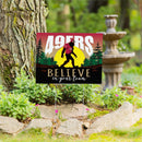 San Francisco 49ers Yard Sign, Bigfoot