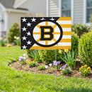 Boston Bruins Stars & Stripes Yard Sign