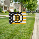 Boston Bruins Stars & Stripes Yard Sign