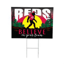 Cincinnati Reds Yard Sign, Bigfoot