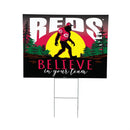 Cincinnati Reds Yard Sign, Bigfoot