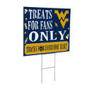 West Virginia University Yard Sign, Halloween Treats for Fans