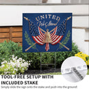 American Classic Yard Sign, "United We Stand", 24"x18"