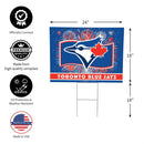 Toronto Blue Jays Yard Sign, Patriotic
