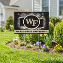 Wake Forest University Yard Sign, Patriotic