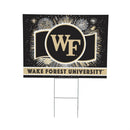 Wake Forest University Yard Sign, Patriotic