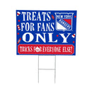 New York Rangers Yard Sign, Halloween Treats for Fans