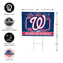 Washington Nationals Yard Sign, Patriotic