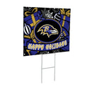 Baltimore Ravens Yard Sign, Holiday