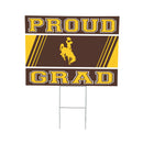 University of Wyoming Yard Sign Graduate