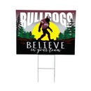 Mississippi State University Coroplast Yard Sign, Bigfoot