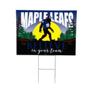 Toronto Maple Leafs Yard Sign, Bigfoot