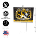 University of Missouri Yard Sign, Patriotic