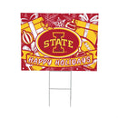 Iowa State University Yard Sign, Holiday
