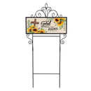With God Anything Is Possible PVC Horizontal Yard Sign, 20"Wx 8"H
