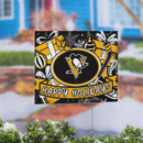 Pittsburgh Penguins Yard Sign, Holiday