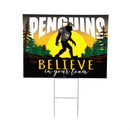 Pittsburgh Penguins Yard Sign, Bigfoot