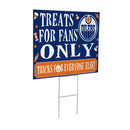 Edmonton Oilers Yard Sign, Halloween Treats for Fans