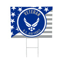 US Air Force Veteran Yard Sign