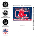 Boston Red Sox Yard Sign, Patriotic