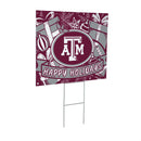 Texas A&M Yard Sign, Holiday