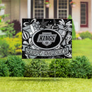 Los Angeles Kings Yard Sign, Holiday