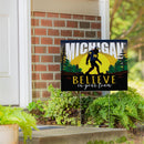 University Of Michigan Yard Sign, Bigfoot