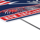 New England Patriots Yard Sign, Patriotic