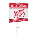 Detroit Red Wings, 100 Anniversary Cororplast Yard Sign