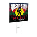 Fresno State Yard Sign, Bigfoot