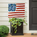 American Classic Blooming Americana Yard Sign, Flag, 24"x18"