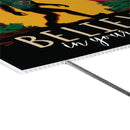 Minnesota Wild Yard Sign, Bigfoot