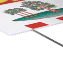 Canada Prince Edward Island Yard Sign with H-Stake, 24"x18"