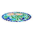 Cottage Garden Stepping Stone, Mosaic Floral, Glow in Dark, 2 Asst., 8"D