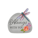 Memorial Garden Stone, Butterfly and Dragonfly Tiding Stone, Asst of 3