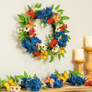 American Classic Garland Artificial Floral with Butterflies, 72"L