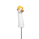 Ceramic Goose Plant Picks, 4 Styles, 6 Of each with Container
