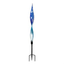Edge Program Garden Stake Art Glass Garden Stake with Display, S 24"H M 30"H L 36"H