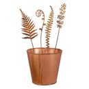 VivaStyle Plant Pick, Metal Foliage, Set of 24 in Bucket