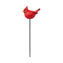 Memorial Garden Stake, Resin Cardinal Garden Picks,12"H, 24pcs In The Bucket