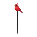 Memorial Garden Stake, Resin Cardinal Garden Picks,12"H, 24pcs In The Bucket