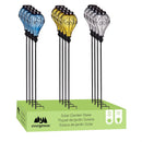Hillside Pasture Ballon Shaped Solar Garden Stake, 3 Assorted 33"H, 12PCS CDU