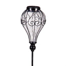 Hillside Pasture Ballon Shaped Solar Garden Stake, 3 Assorted 33"H, 12PCS CDU