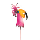 Palm Beach Tropical Bird Plant Pick, 3 Assorted, 24PCS in the Bucket Display